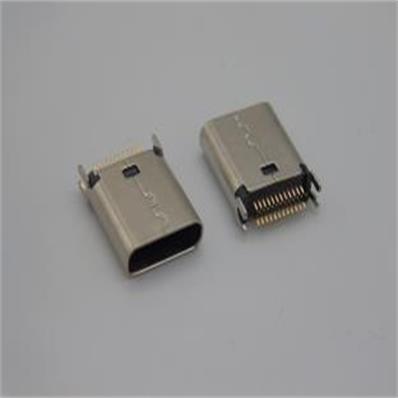 HJC-TC-003 USB-TYPE-C夹板0.8三次24P母座L=9.3