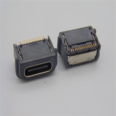 HJC-TC-021 USB-TYPE-C 四脚插针贴16P三星母座 L=7.9